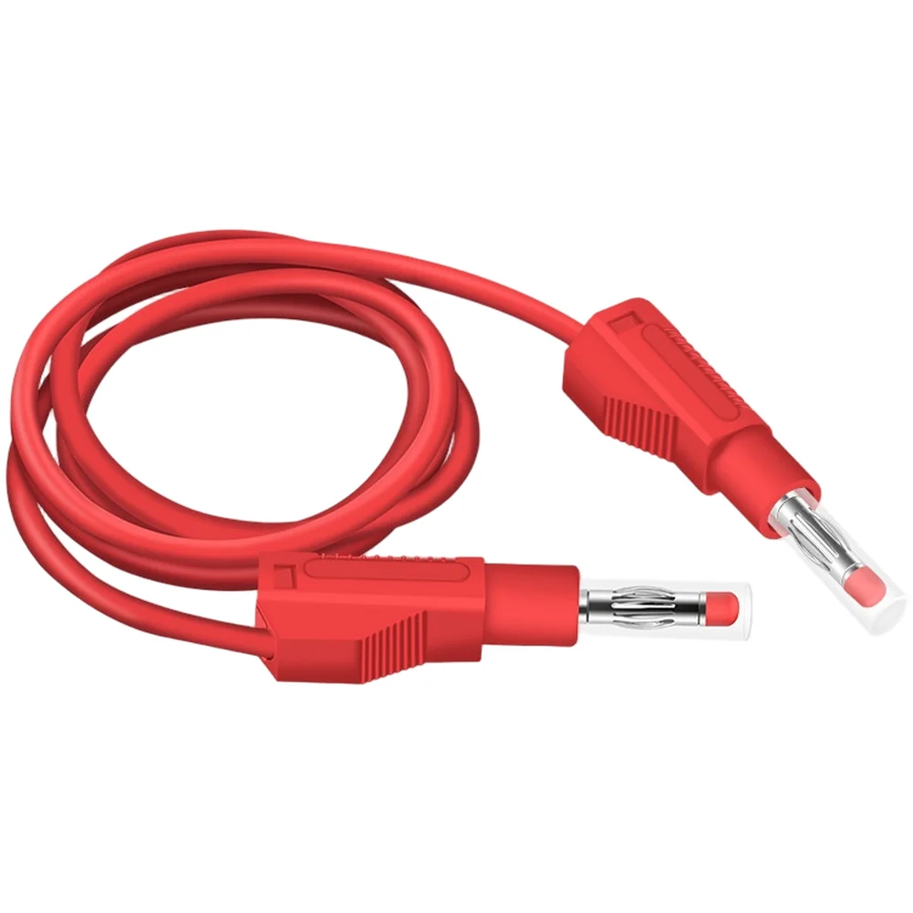 Retractable Length Banana Connector Multimeter Accessories 20A Current Rating Flexible Reach Retractable Length