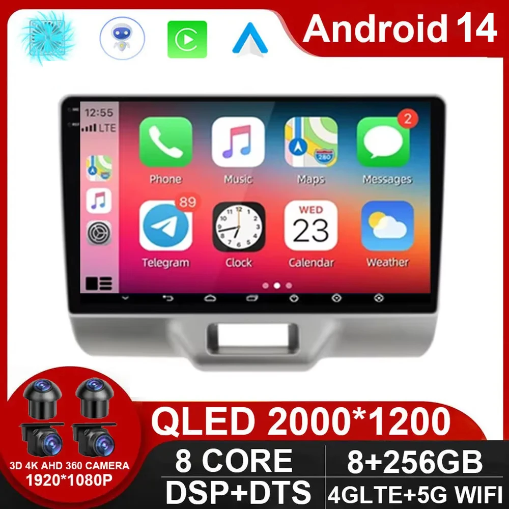 

Android 14 Carplay Auto For SUZUKI Every Wagon 2015 Car Multimedia Video Player GPS Radio Stereo 4G WIFI Navigation NO DVD