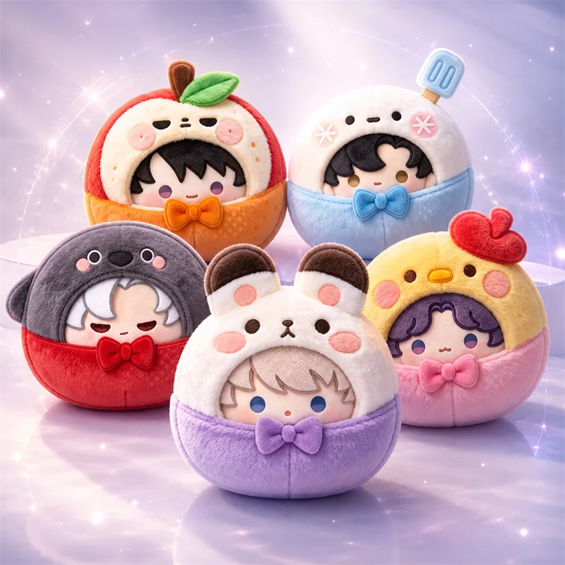 

Love and Deepspace Aster/Sylus/Rafayel/Caleb/Zayne Plush Doll Q Version Character Stuffed Toys Soft Plushie Merch for Collection