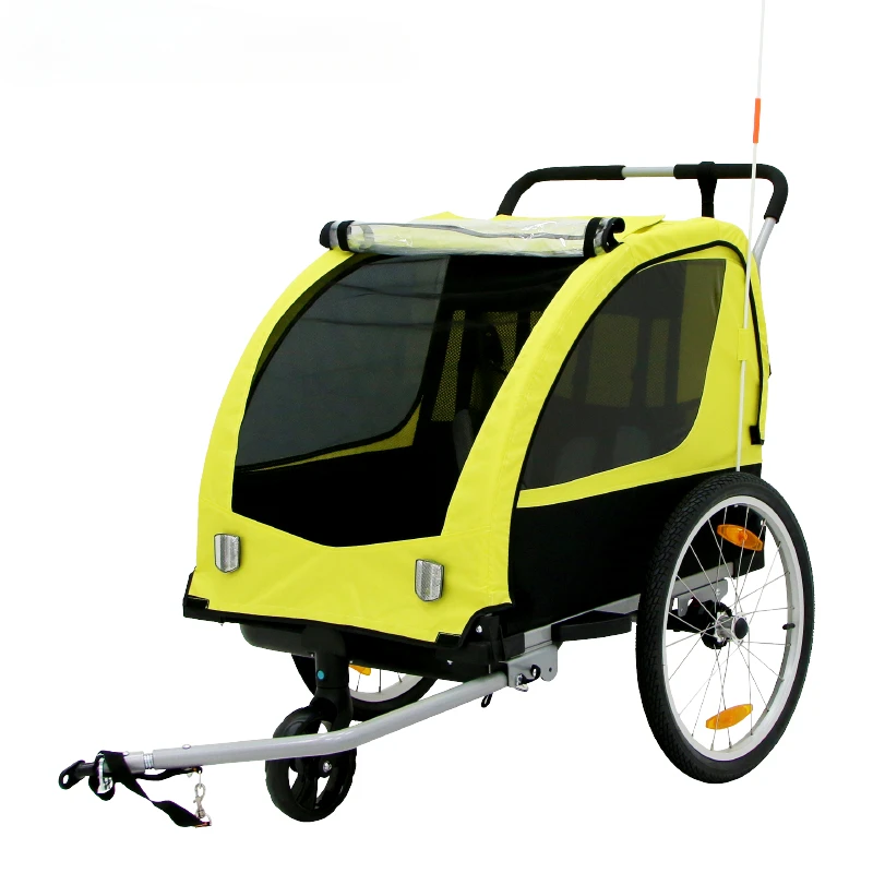 Parent Child Bicycle Parent Child Twin Bicycle Trailer Rear Mounted Children's Bicycle Trailer