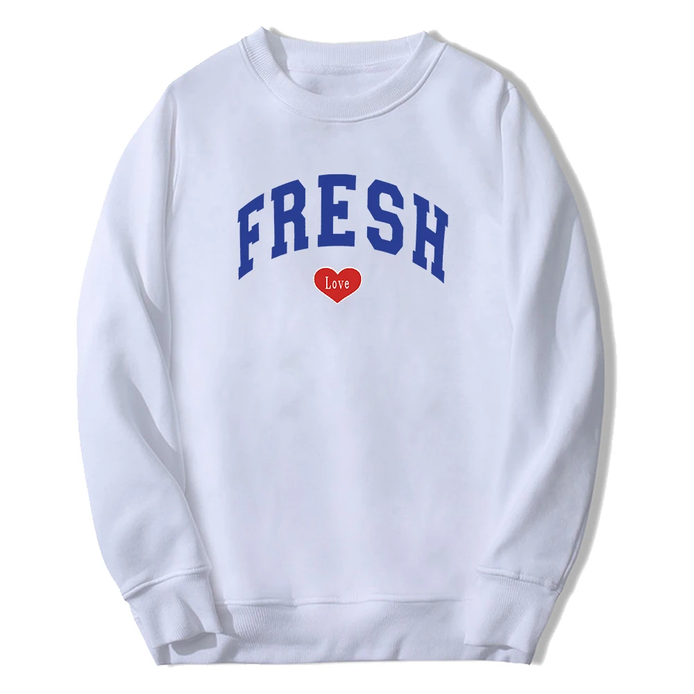 

2023 New Sturniolo Triplets Fresh Love Merch Fashion Crewneck Long Sleeve Streetwear Women Men Sweatshirt Hip Hop Clothes