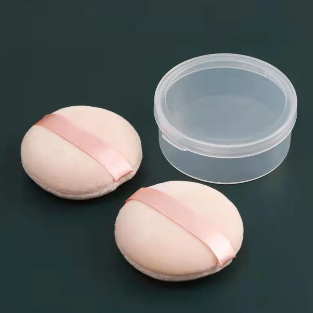 

8 Pcs Makeup Puff Powder Women Beauty Tools Flocking Applicator Compact Size Safe Gentle Use Premium Material Lightweight