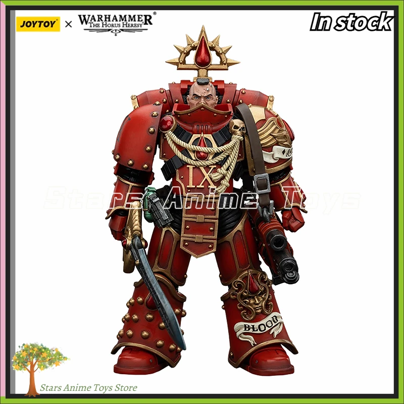 

Оригинальная фигурка JOYTOY 1/18 Warhammer The Horus Heresy Blood Angels Raldoron First Captain of The Blood Angels