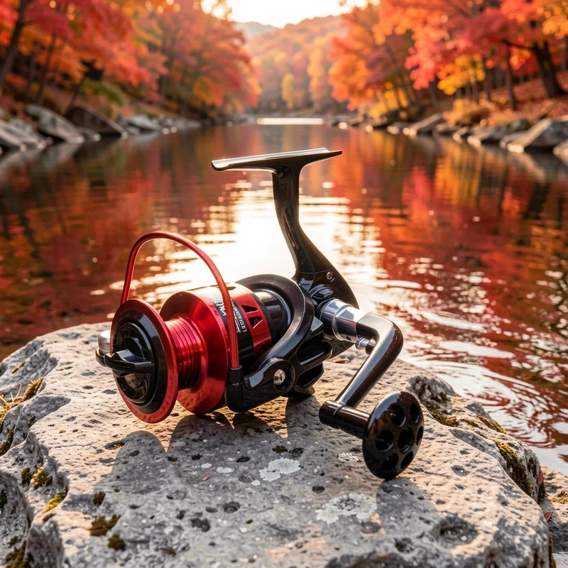 Light Spinning Reel 6000 Series Long Casting 4.7:1 Gear Ratio Aluminum Spool Float Fishing Fishing Spare Parts