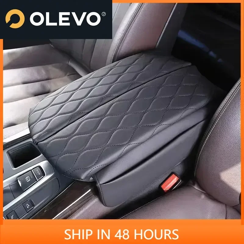 

Center Console Cover for BMW X5 F15 2014-2018 X6 F16 2015-2019 Car Armrest Box Pad Soft Leather Elbow Support Arm Rest Cushion