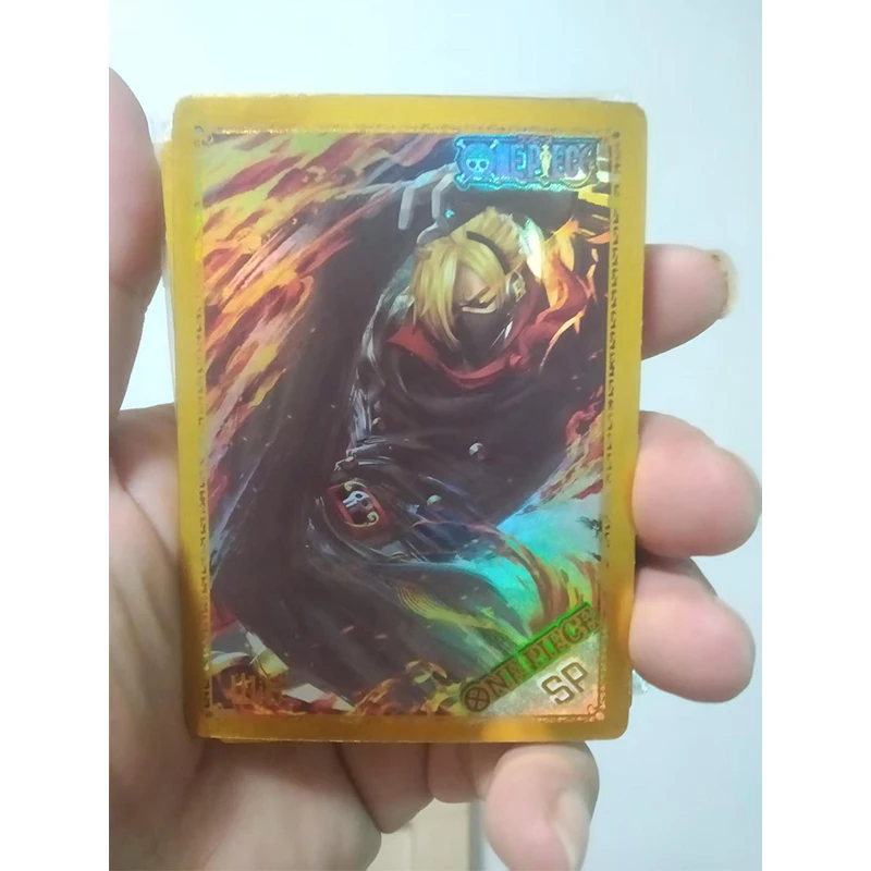 Anime One Piece SP Card Monkey D Luffy Sanji Nami Uta Boa Hancock Collectible Cards Christmas Birthday Gifts Children's Toys