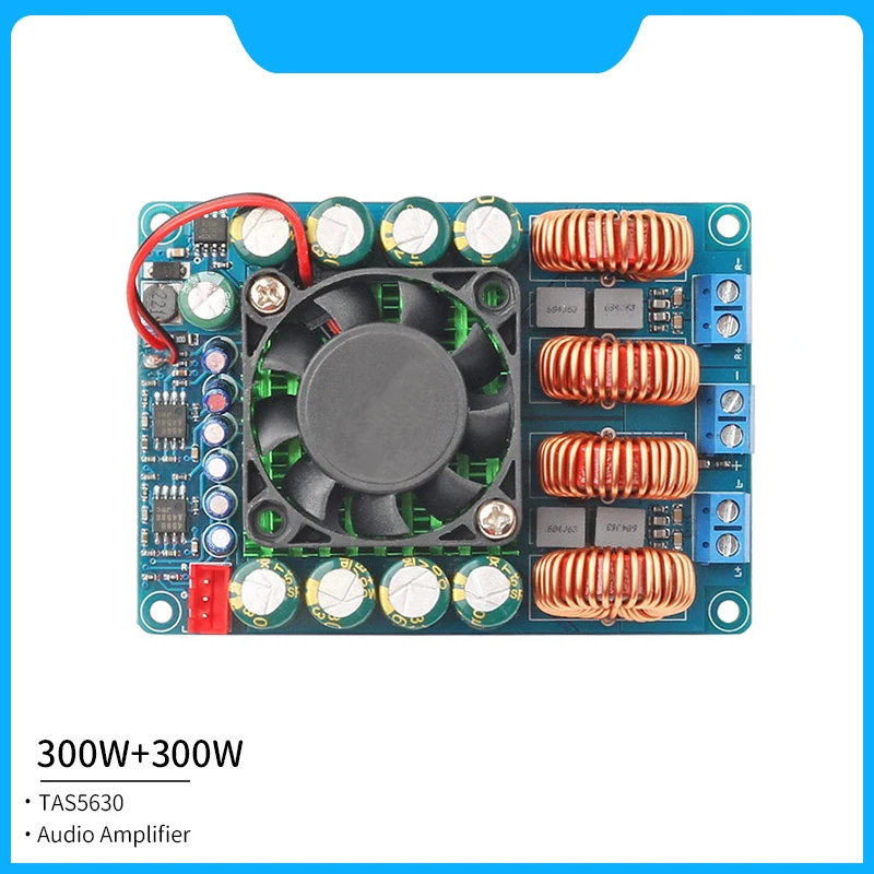 300W*2 TAS5630 Audio Amplifier 2.0 Channels Amp Module Stereo Hifi Digital High Power Amplifier Board