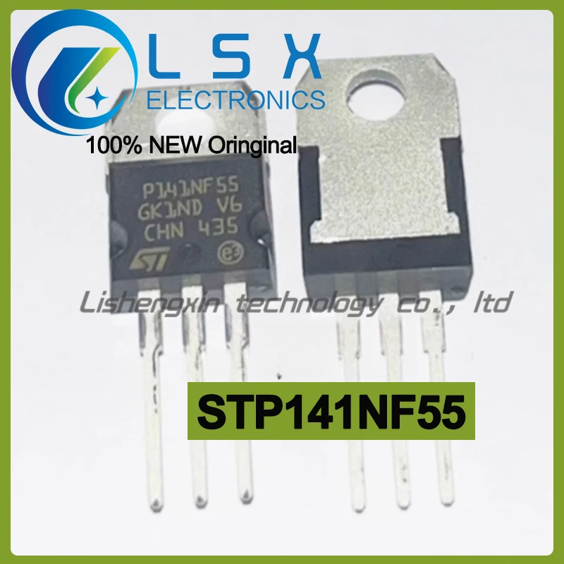 5pcs STP141NF55 P141NF55 TO-220 New and Original