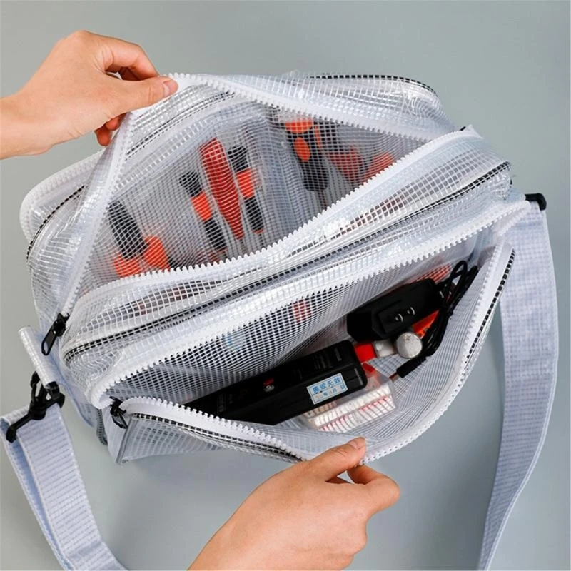 bolsa Crossbody A3PE Cleanroom Crossbody lleva forma segura herramientas computadora para hombro del hombro