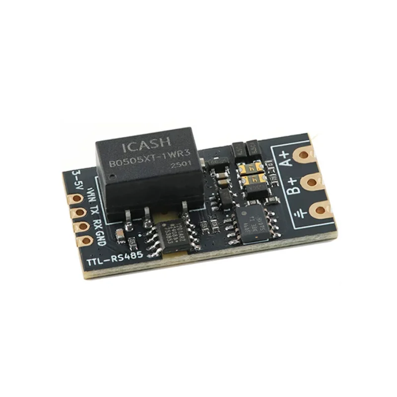 2PCS Isolated TTL to RS485 Level Modules_Auto Switching Serial Port_High-Speed 2Mbps_Compatible with 3.3V/5V