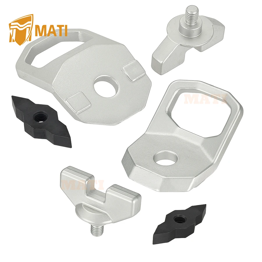 2 Pcs Lock & Ride MAX D-Rings 2890894 For Polaris Xpedition XP ADV 5 Ranger XD 1500 Crew Ultimate NorthStar 2024-2025