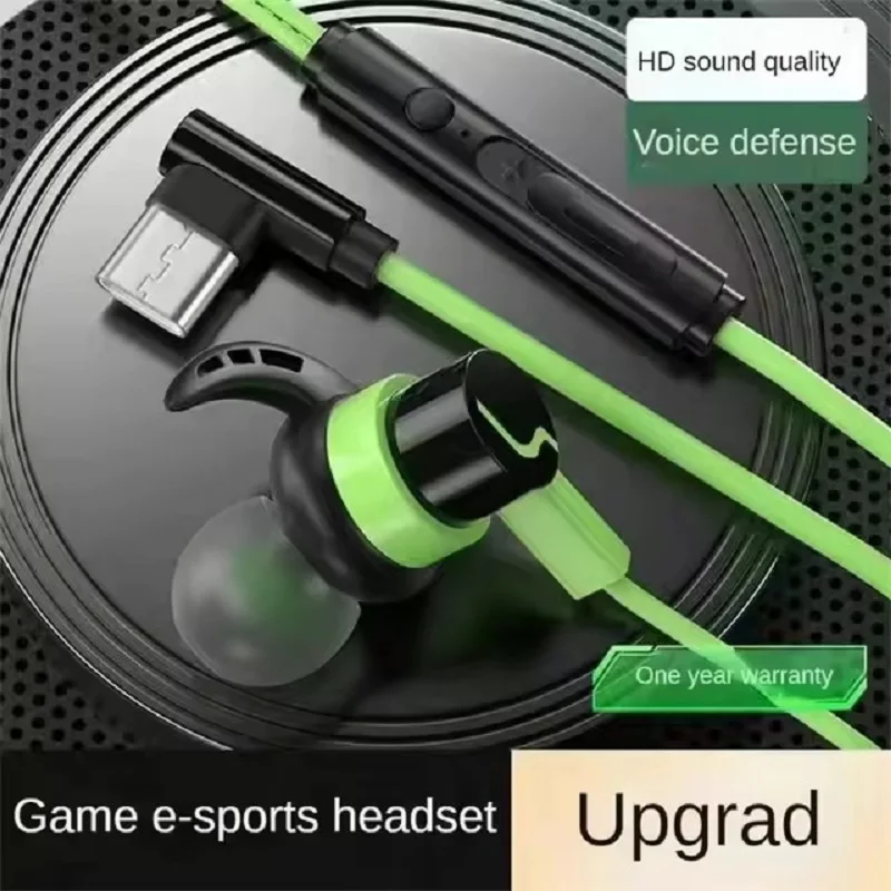 

Universal E-Sports Game Headset For Xiaomi Huawei Samsung Earphone Wired With Wheat 3.5mm Audio/Type-C Android Plug Earphones