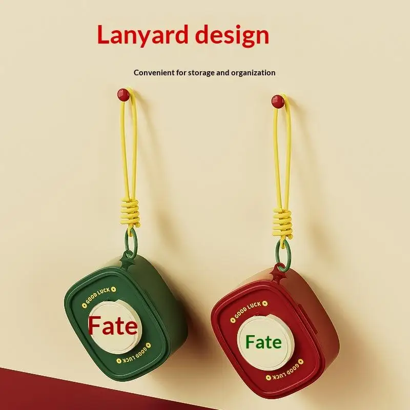 صندوق تخزين مريح متعدد كابل البيانات، منظم مكياج أحمر الشفاه، تصميم مقبض حمل محمول مع حامل