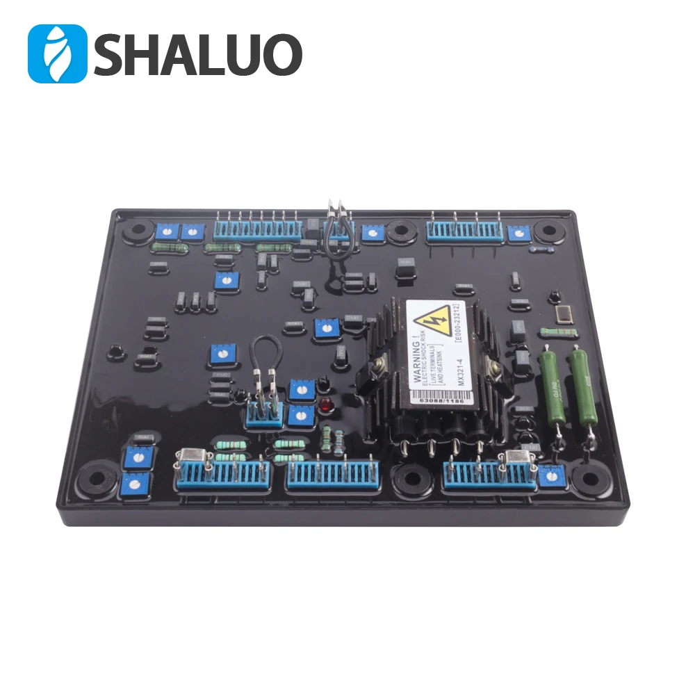 Imagem -03 - Avr para Pmg Gerador Automático Módulo Regulador de Tensão Permanente Ímã Gerador Estabilizador 380v Tensão da Amostra Mx321 Mx3214