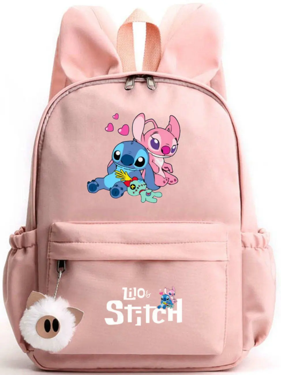 Cute Lilo Stitch Backpack for Girl Boy Student Teenager Children Rucksack Women Casual School Bags Kids Birthday Gift Toy