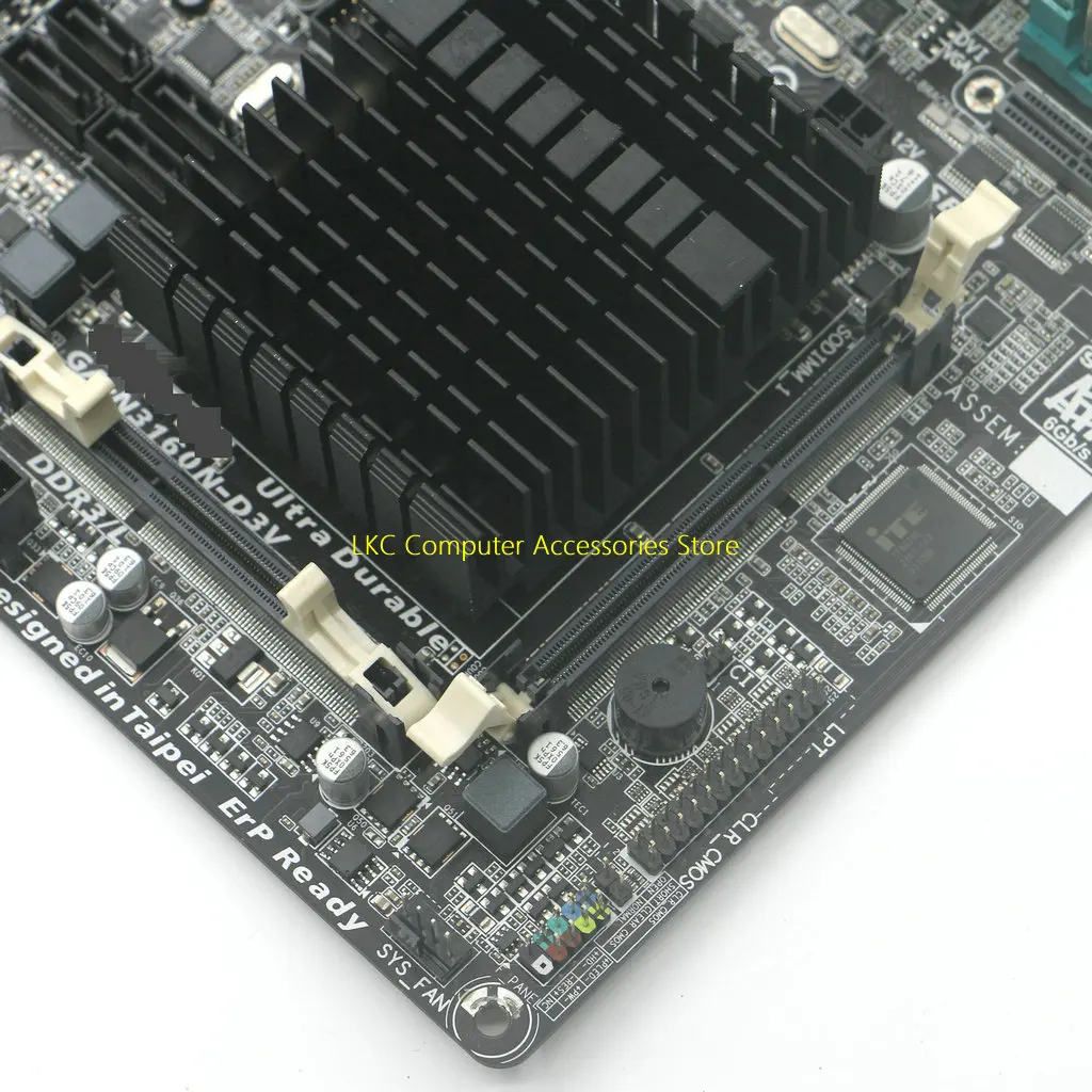 Imagem -04 - Placa-mãe Hdmi e Vga 8gb Cpu N3160 M.2 Sata3.0 Ddr3 Mini-itx 17x17 Mainboard 100 Testado Gigabyte-ga-n3160n-d3v