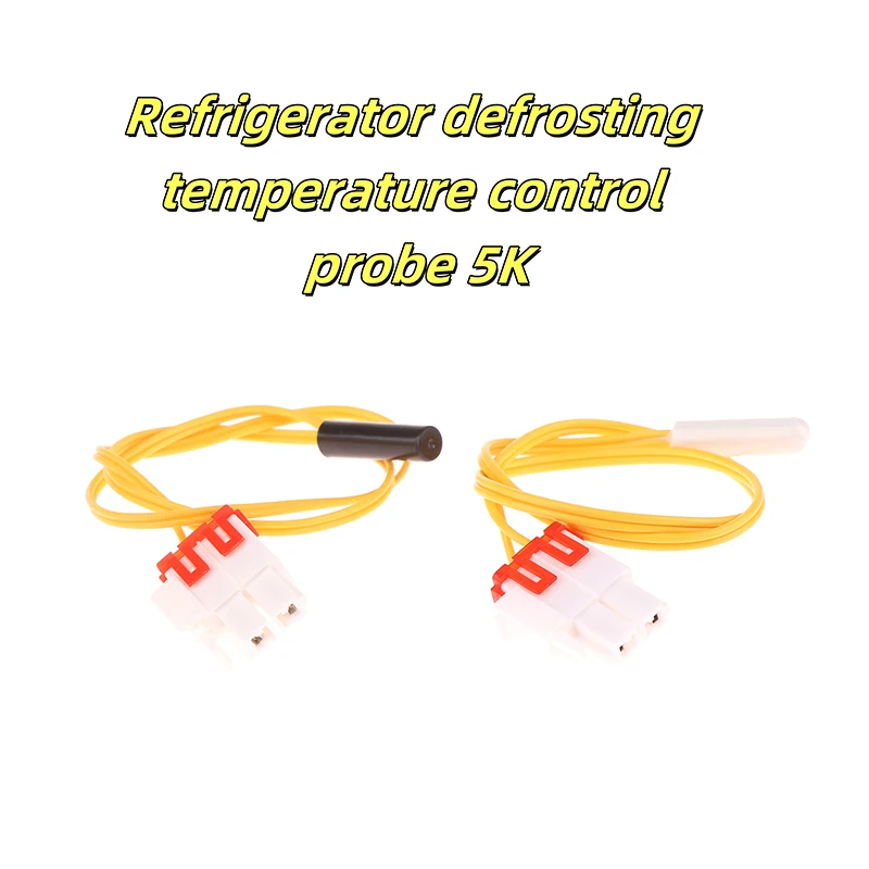 Penggantian termostat kulkas, 1 buah Sensor suhu Defrost, aksesori kulkas Sensor suhu 5k