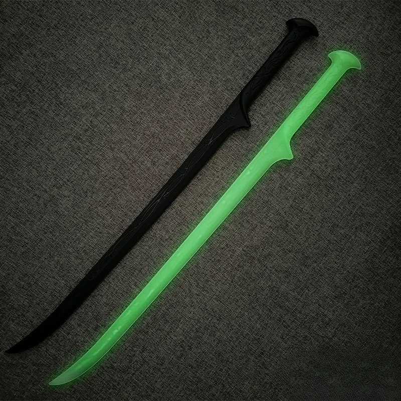 94cm/37in Night Luminous Toy Plastics Samurai Sword Cosplay Anime Peripherals Model Props Party Supplies Ornaments Gift Outdoor