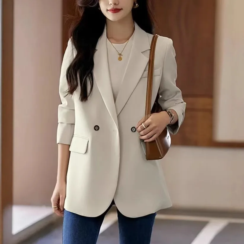 Elegant Women's Blazer 2026 Spring Autumn New Style, Unique Stylish, Casual And Versatile, Petite-Friendly Suit Jacket