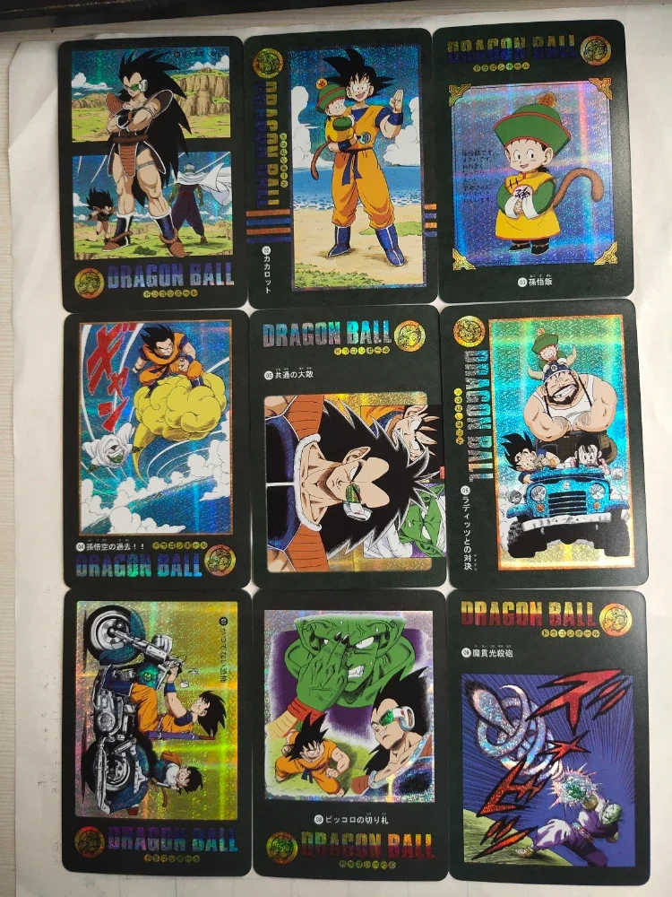 Dragon Ball Animation Square Flashcard Scenario Card Animation Character Flashcard Series Boys Collection Toys Christmas Gift