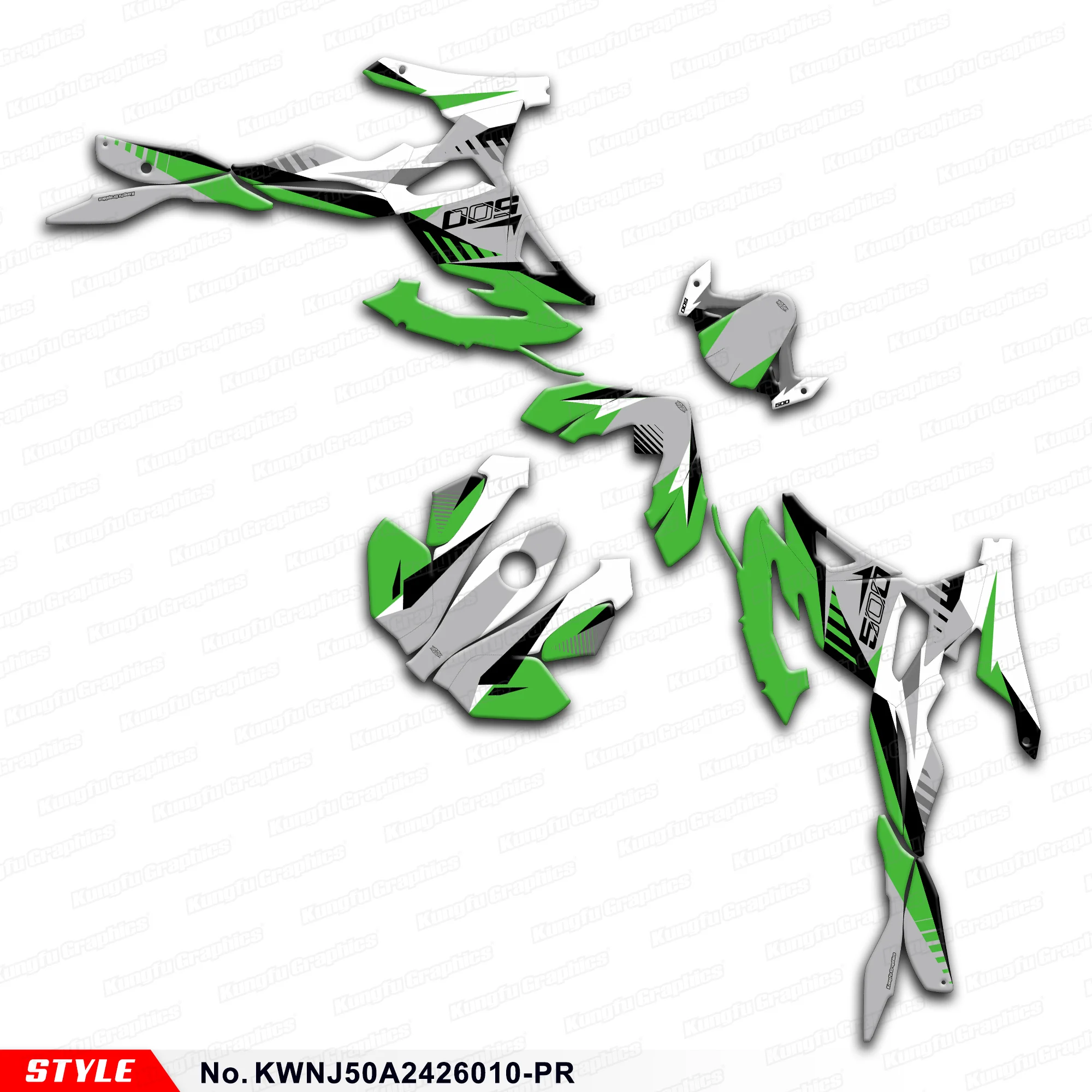 

Комплект персонализированных графических наклеек JY RACING для Kawasaki Ninja500 Ninja 500 2024 2025 2026, для оклейки, обновленный дизайн