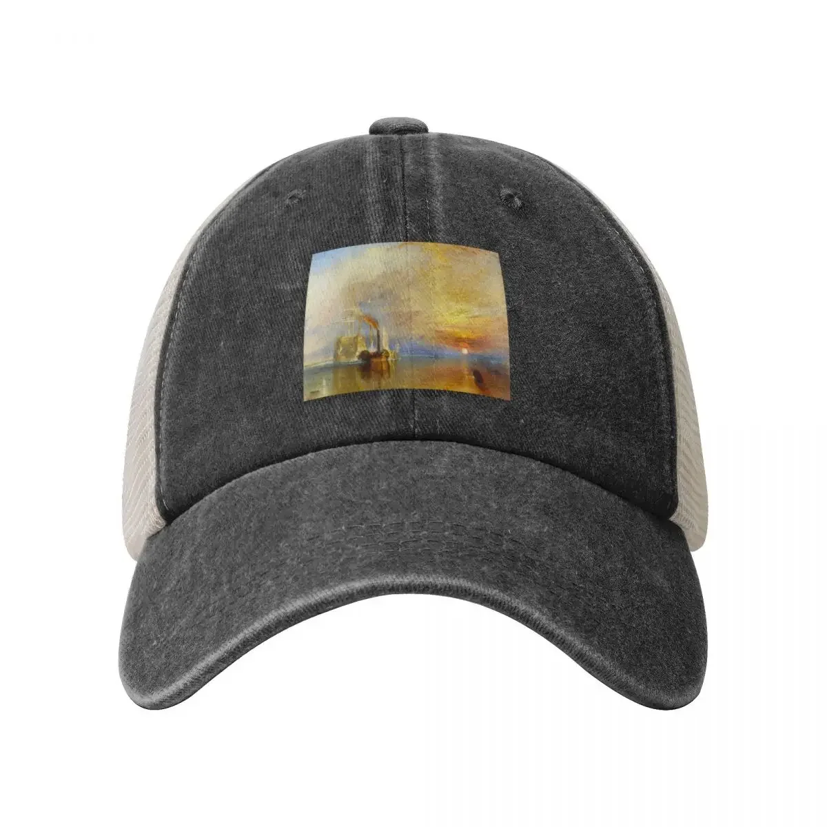 Joseph Mallord William Turner -The Fighting Temeraire Baseball Cap Anime Hat New Hat Golf Wear Men Women's