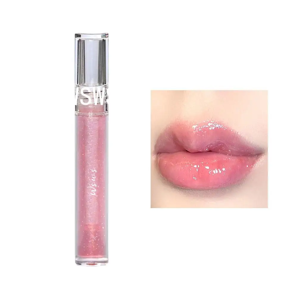 Hidratante Espelho Lip Gloss para Mulheres, Óleo, Bálsamo Feminino, Lábios Maquiagem Lip, Mancha de Cristal, Cosméticos Baratos, Lipgloss, Li I5e5