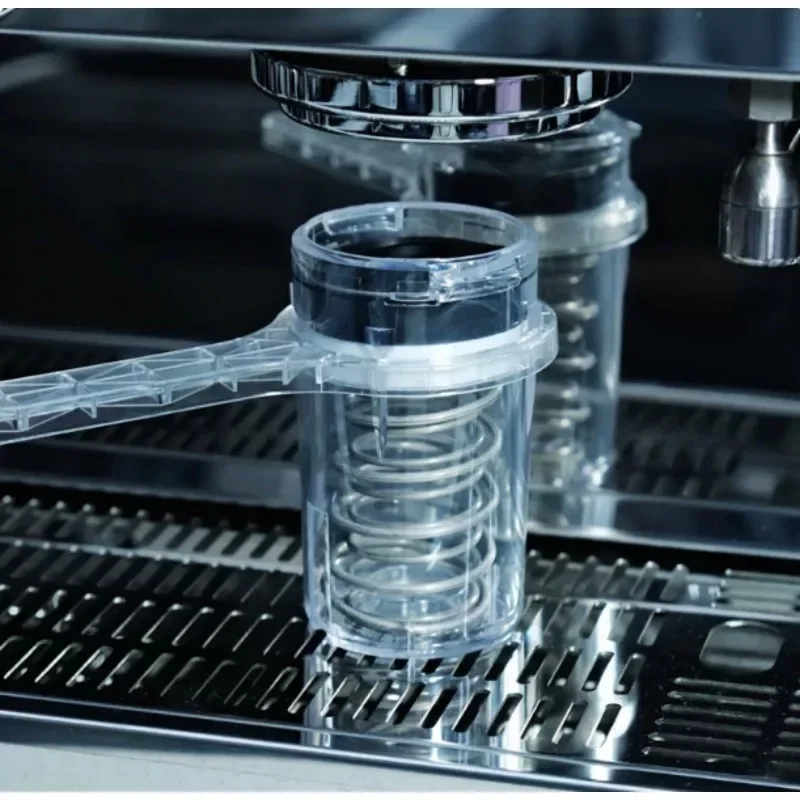 Backflush Disc for Espresso Machine, Clear Blind Filter Cleaning Tool for Group Head, Semi-Automatic Coffee Accessory