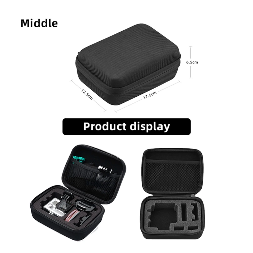 Carrying Case For GoPro Storage Bag Travel Bag Anti-fall Waterproof Portable Durable For GoPro Hero 13 12 11 10 9 DJI Action 4 3