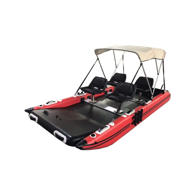 4m Fast Boat Inflatable Drop Stitch Floor Inflatable Boat