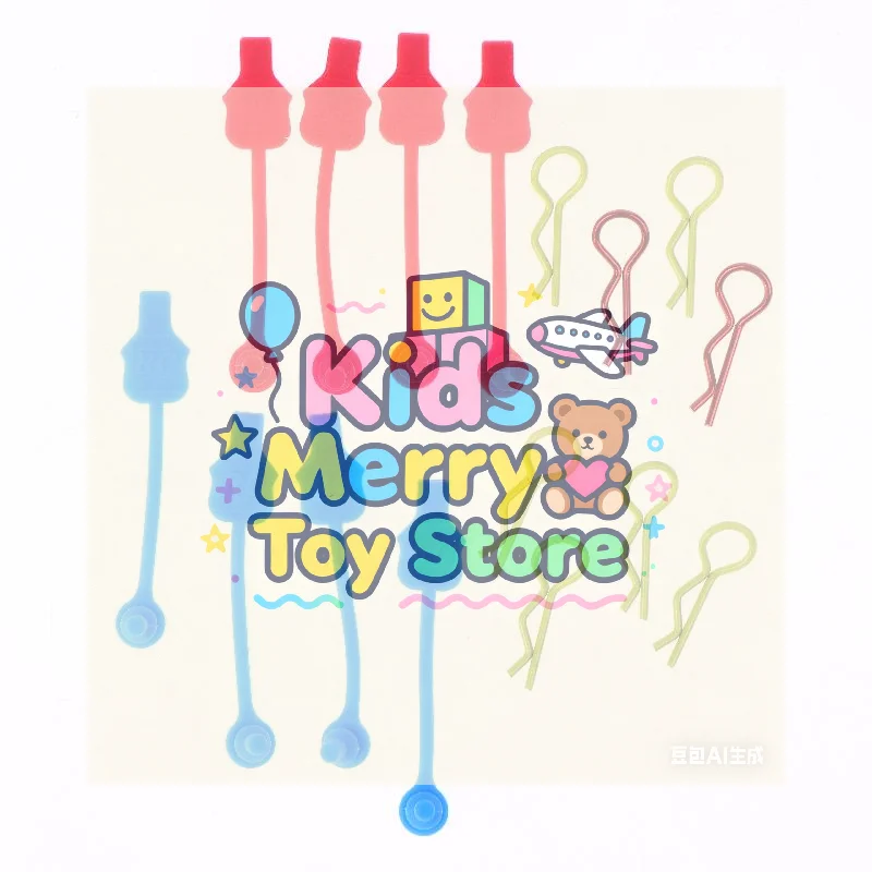 

4Pcs For 1/10 1/8 Scale RC Model Car Arrma Granite Kraton 6s Upgrade Parts Silicone Body Clips Retainer