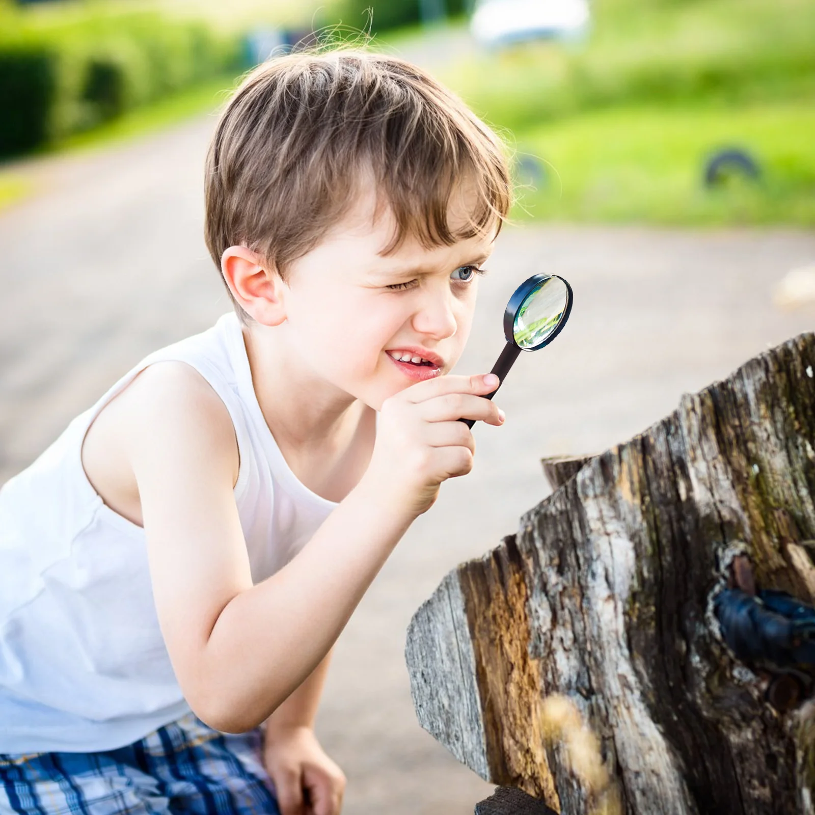 

20Pcs Magnifying Glass Portable Reading Magnifier Set Double Convex Lens for Seniors Jewelry Inspection Crafts