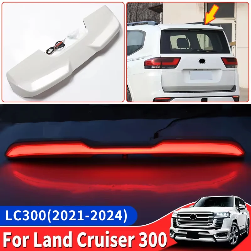 

For 2021 2022 2024 Toyota Land Cruiser 300 LED Dynamic Tail Wing LC300 FJ300 Exterior upgraded Modification Accessories body kit