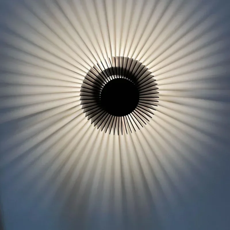 Modern Aluminum Wall  Designer Hotel Living Room Bedroom Bedside Black Rose Gold Scattered Light Atmospher Decoration Lamp