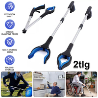 2x Alu gripper with magnet | Grip pliers | Garbage pliers | Grip arm | Garbage collector