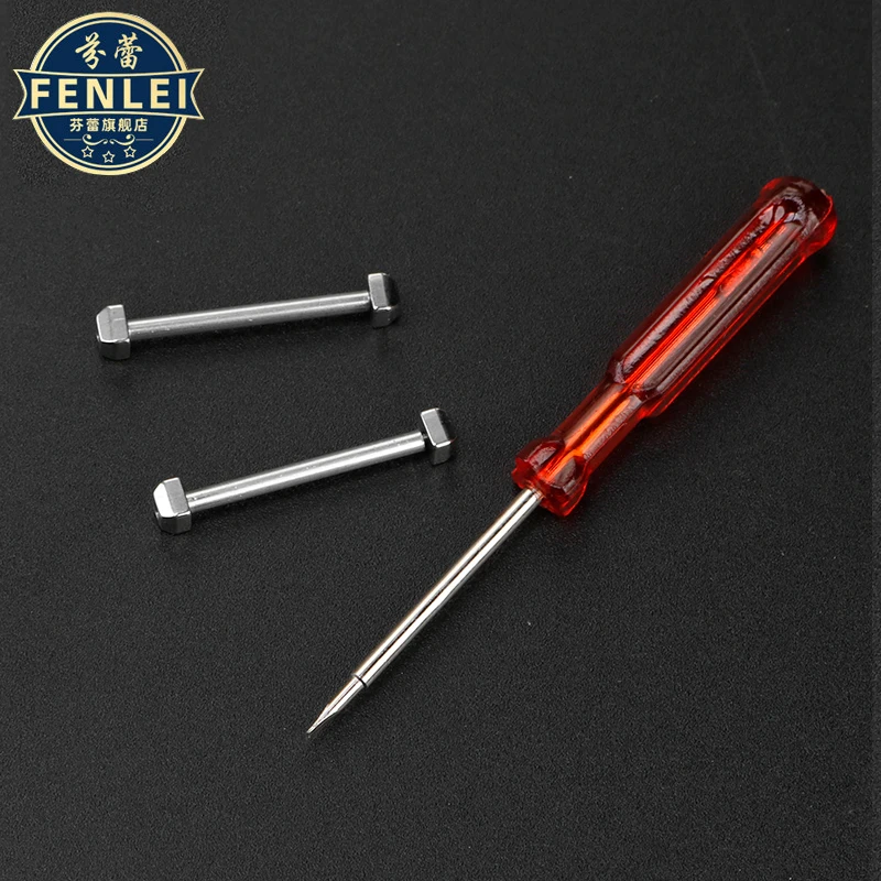 For Cartier PASHA Watch accessories belt stainless steel connecting rod Table ear Strap screw rod Fixed axis 16mm 18mm 20mm 22mm