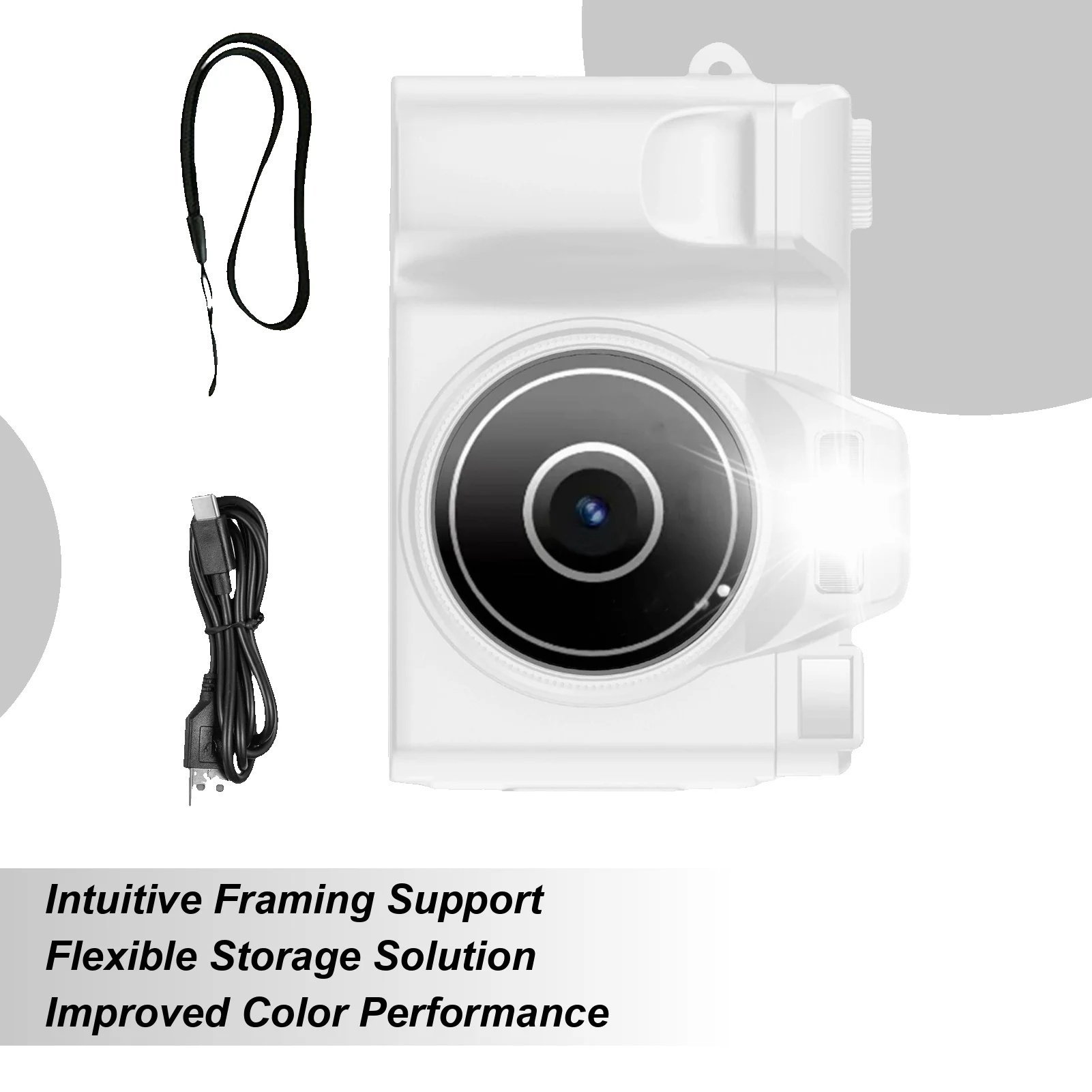 

Mini Keychain Camera Pocket Video Recorder Camera With 32GB Card 1080P Resolution Video Recorder With Filters And Led Flash For