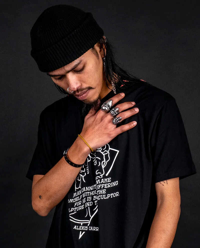 

mental health personal growth T shirt Man Cannot Remake Himself Without Suffering Gift Tee All size Tops Humor Graphic Clothes