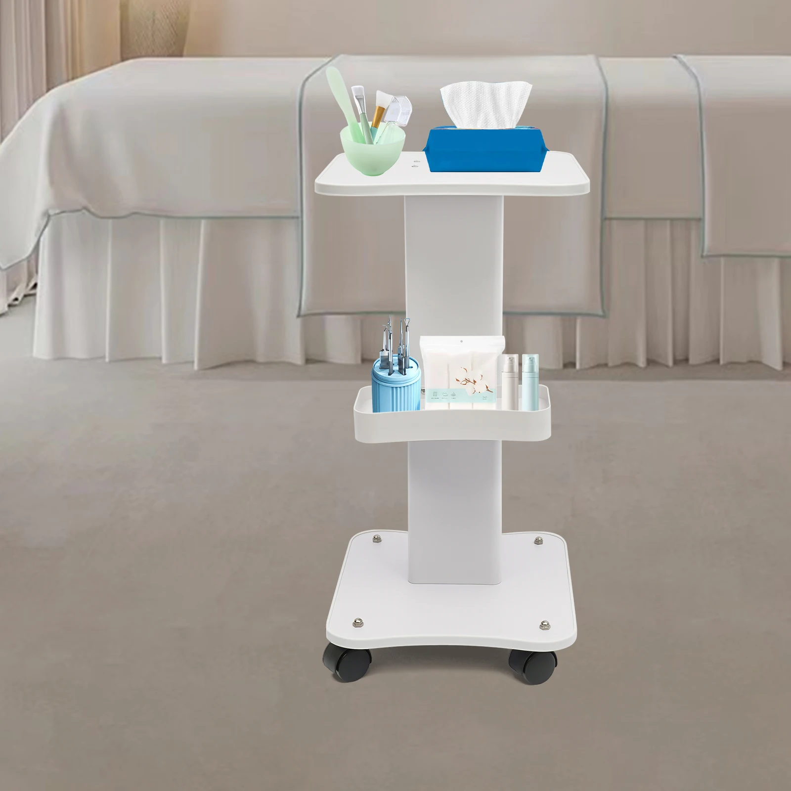

Лоток для салона красоты, мобильная тележка, тележка для инструментов, профессиональные бытовые многофункциональные колеса, органайзеры, тележки, парикмахерские ролики