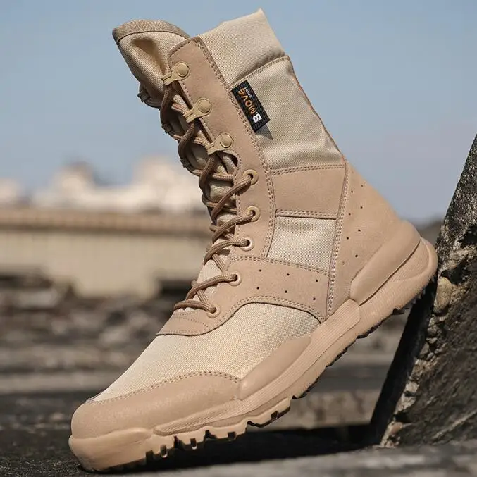Breathable Hiking Boots Mens High Top Outdoor Mountaineering Shoes Lightweight Boots Shoes 38-46