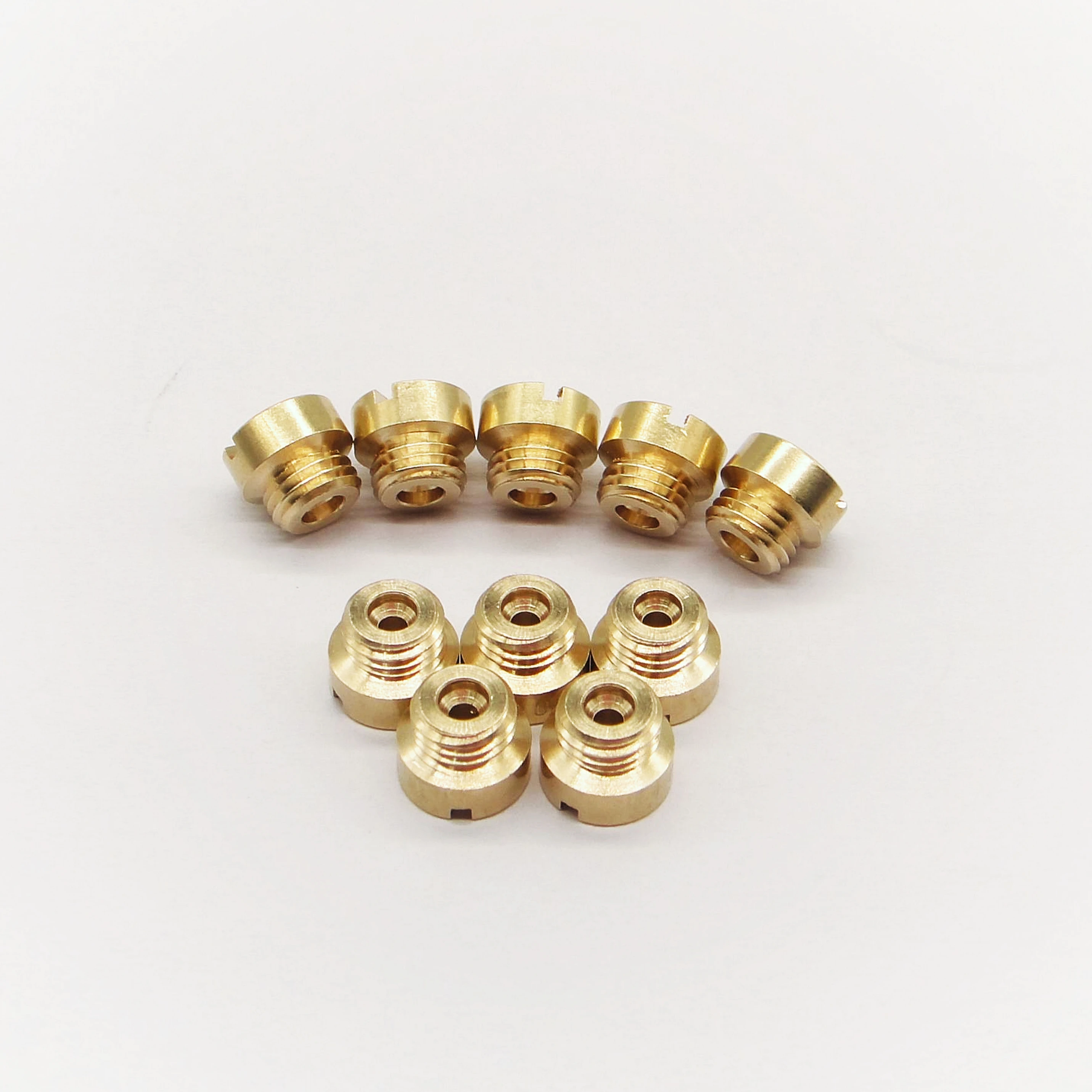 10pcs For Holley Carb Carburetor 1/4''-32 Main Jet Kits 61 62 63 64 65 66 67 68 69 70