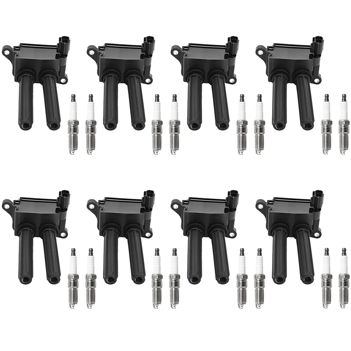 

8PCS Ignition Coil & 16PCS Spark Plug for Charger Durango 300 5.7L V8 UF504,