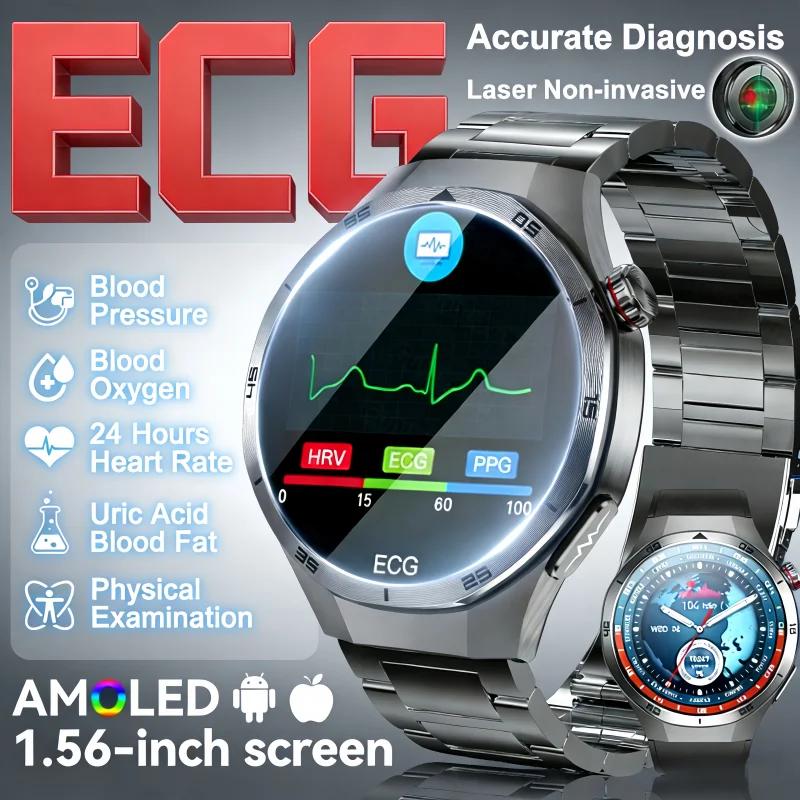�y�Z�[�����zIOS2025 �V�^ DT5 ECG+PPG �������b�E�̉����j�^�[ NFC Bluetooth�ʘb�Ή� �������� �����x���� �X�}�[�g�E�H�b�` XIAOMI�Ή�