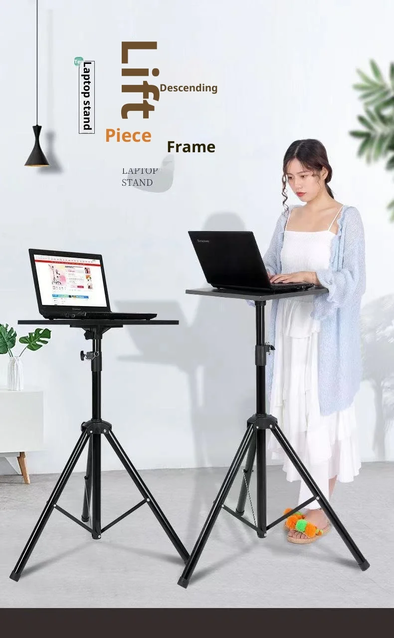 Verstellbarer Laptop-Ständer, faltbar, tragbar, ergonomisch, Computer-Riser, Schreibtisch, Büro, Zuhause, Gaming, Streaming, Höhe, Notebook-Halter