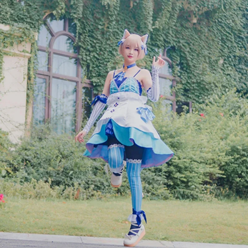 

az15Anime Re Life in a different world from zero Felix Argyle Cosplay Costume Current Stock With Ear And Tail