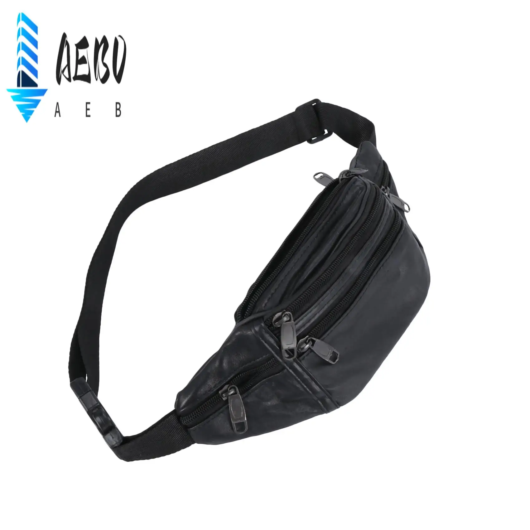 

AEB0-Новая мужская поясная сумка, многофункциональная мужская поясная сумка, модные кожаные сумки для телефона, маленькая поясная сумка, крутые поясные сумки