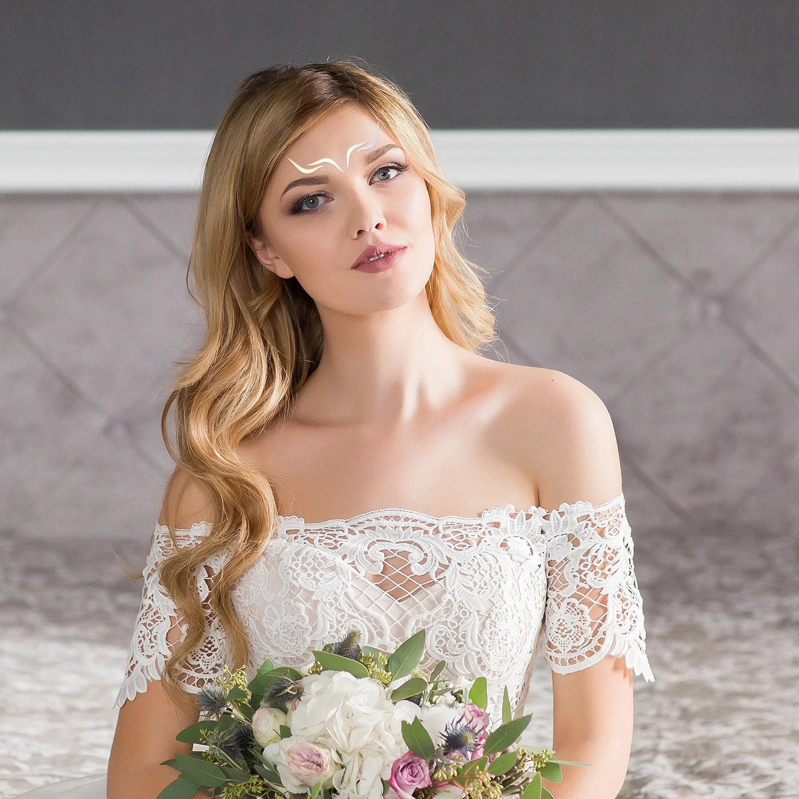 6 قطع من ملصقات الوشم غير الدائمة لملصقات الوجه لجميع القديسين للبالغين ذات المظهر المبهج للحفلات الليلية للمهرجانات #5