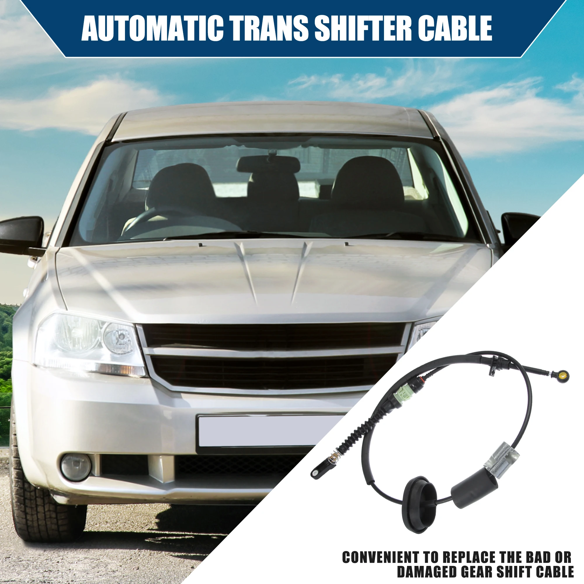 Motoforti 1 Pcs NO.5273214AE Cabo de controle de mudança de marcha de transmissão automática para Chrysler para Dodge