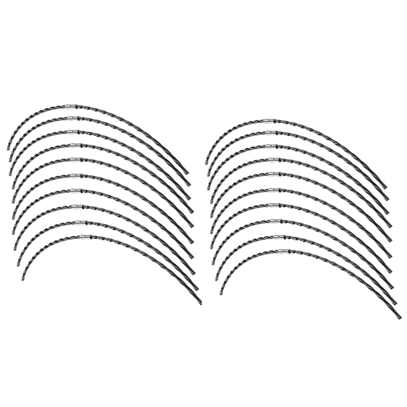 ABKY-20ชิ้นF 016800431   สายตัดสําหรับ Bosch AFS 23-37 Extra Strong หญ้า Trimmer SPOOL Line เครื่องตัดแปรงสายด้าย 37 ซม
