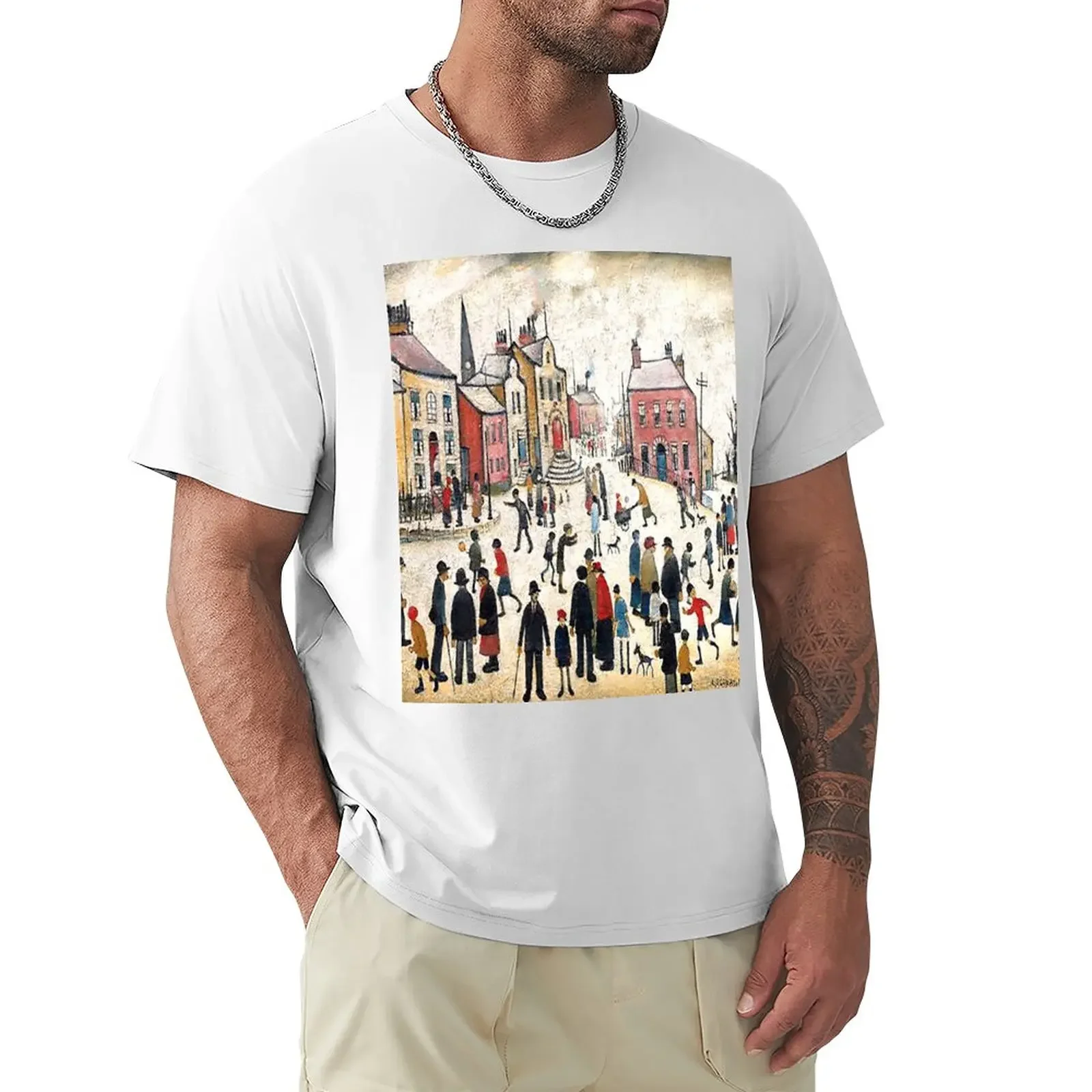 l s lowry 1887 1976 C N 10 T-Shirt vintage clothes sports fans t shirts for men cotton